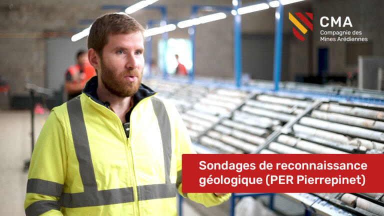 Début des sondages de reconnaissance géologique sur le PER Pierrepinet