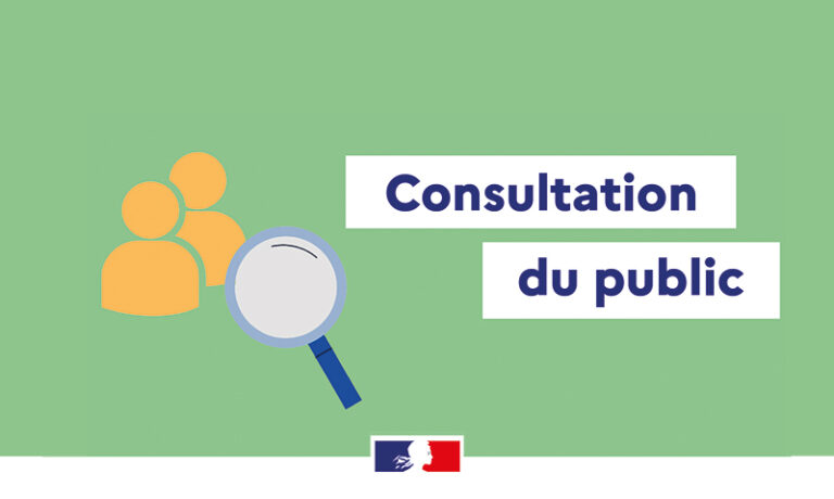 Consultation du public